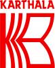 Logo rouge des éditions Karthala